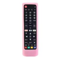 Husă din silicon ABK75095307 pentru TV LG - Roz