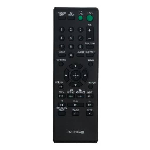 Foto - Telecomandă de înlocuire RMT-D187A pentru player DVD Sony