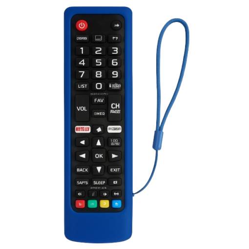Foto - Husă din silicon ABK75095307 pentru TV LG - Albastră